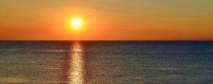 sun set